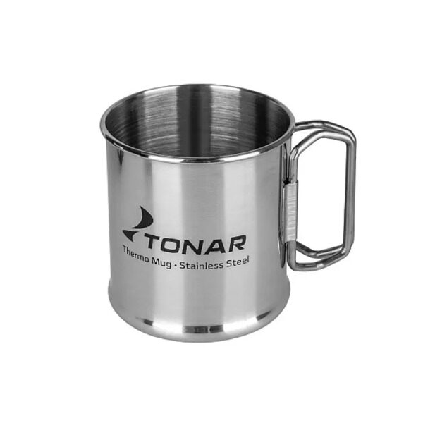 Термокружка ТОНАР 300ML металлическая скл. ручки (T.TK-035-300)